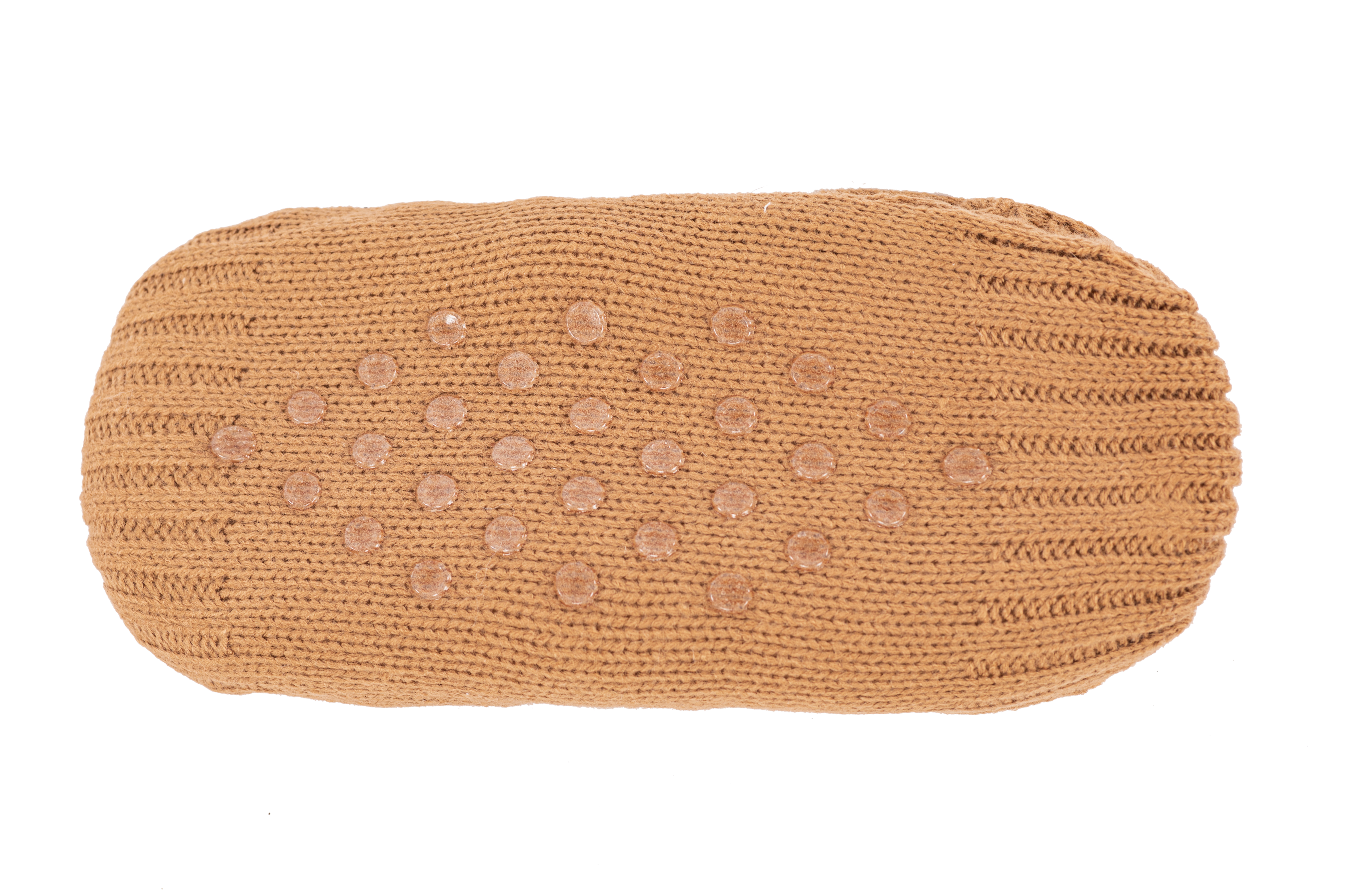 Chaussettes tricotées COSY, S/M  (35-38) - L=24cm, indian tan