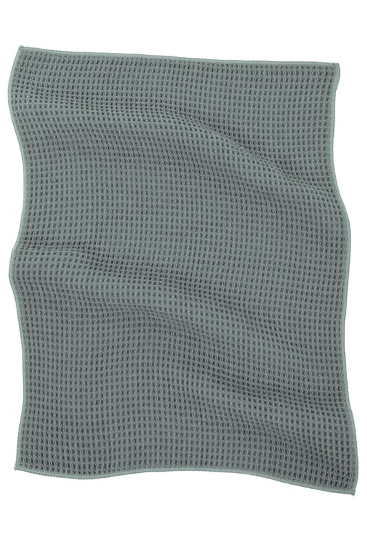 Kitchen towel ESSENTIAL, microfiber 40x60cm, set/2, stone green