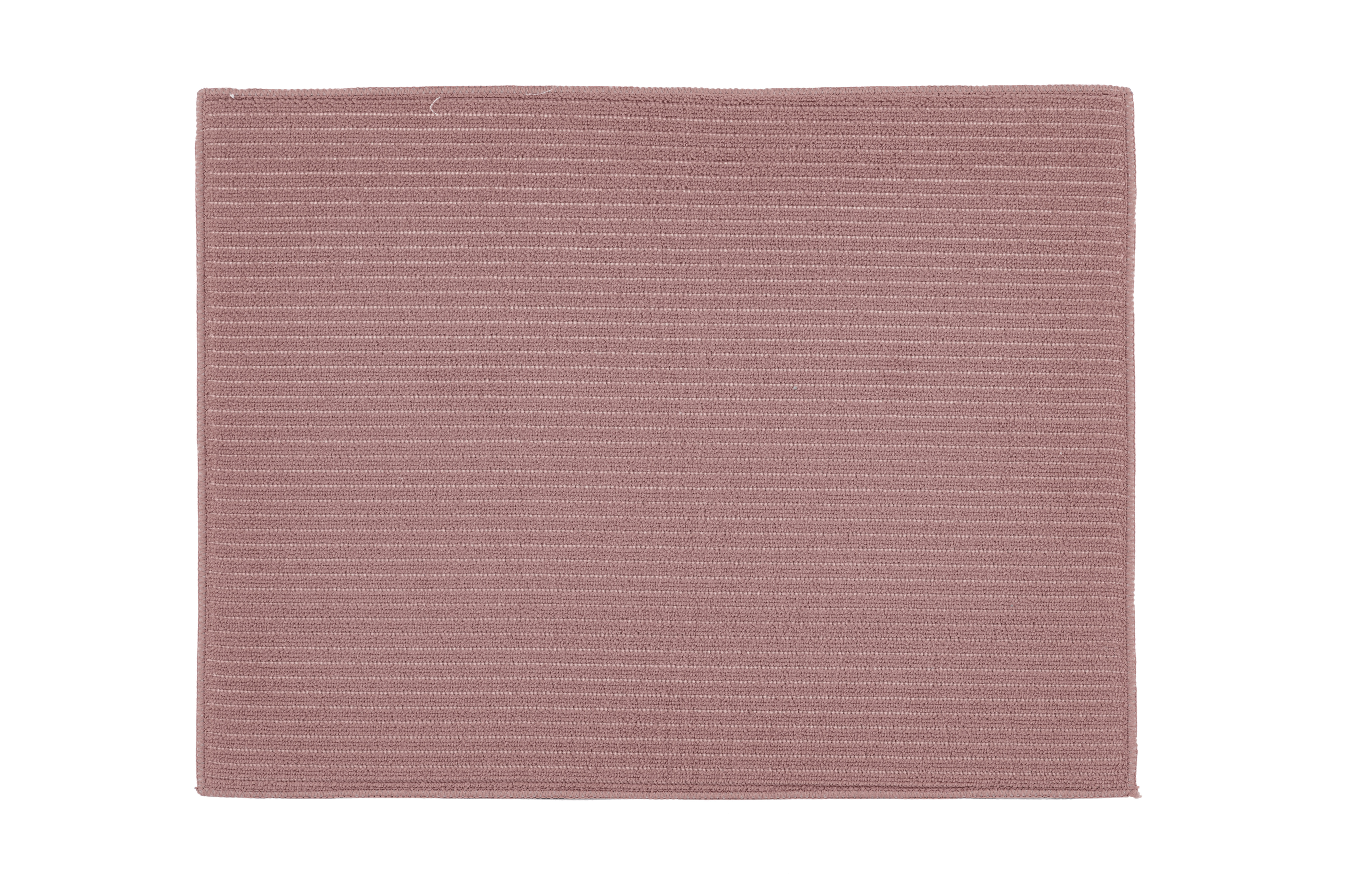 Dish drying mat ESSENTIALS - microfiber - 40x48 cm, mauve