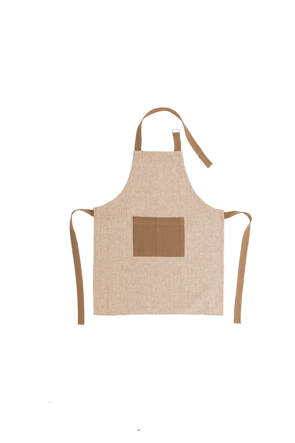 Tablier enfant CHAMBRAY 52x63cm, indian tan